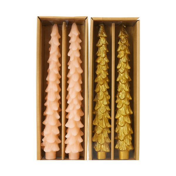 S/2 Tree Taper Candles