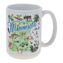 Load image into Gallery viewer, 15oz Minnesota State Mug