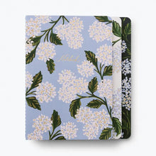Load image into Gallery viewer, S/3 Hydrangea Notebooks