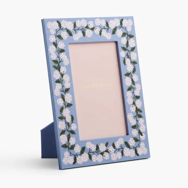 Hydrangea Paper Wrapped Picture Frame