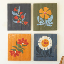 Load image into Gallery viewer, Hand Painted Florals On Wood