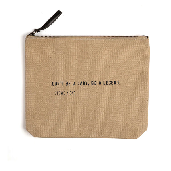 Canvas Zip Bag