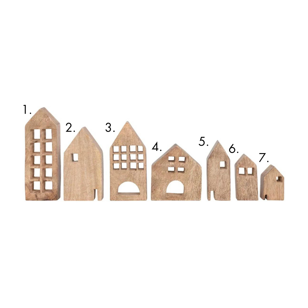 Mango Wood Houses (7 styles)