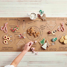 Load image into Gallery viewer, Christmas Kraft Table Runner