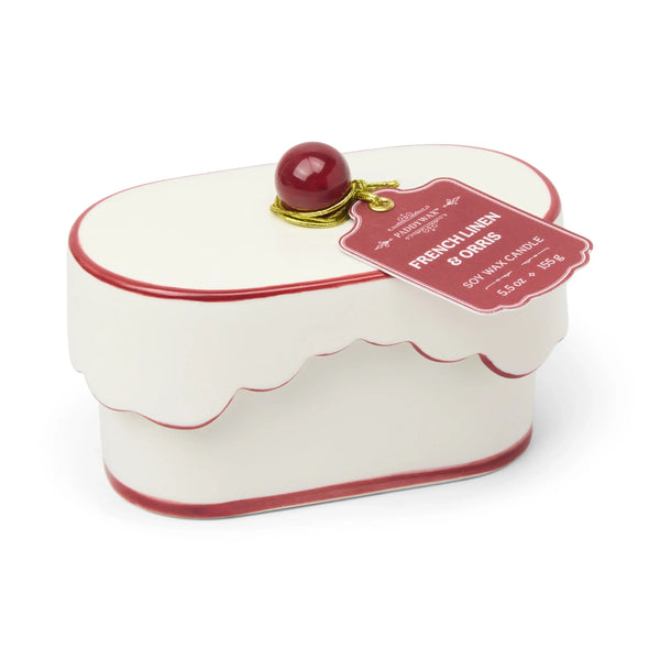 5.5oz Cherie Ceramic Candle