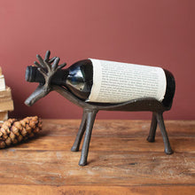 Load image into Gallery viewer, Cast Iron Deer Bottle Holder