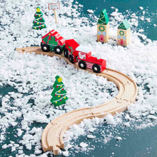 Load image into Gallery viewer, Wood Train Set