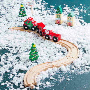 Wood Train Set