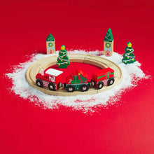 Load image into Gallery viewer, Wood Train Set
