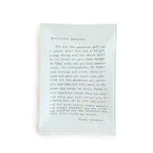 Load image into Gallery viewer, Rectangle Plate w/ Quote