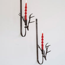 Load image into Gallery viewer, Rustic Deer Taper Sconces