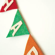 Load image into Gallery viewer, 90" Felt Happy Birthday Garland
