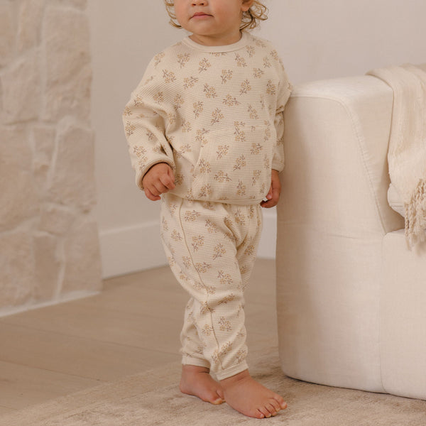 Waffle Slouch Set - Meadow