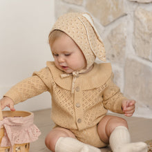 Load image into Gallery viewer, Ruffle Collar Cardigan - Butterscotch