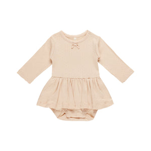 Pointelle Skirted Bodysuit