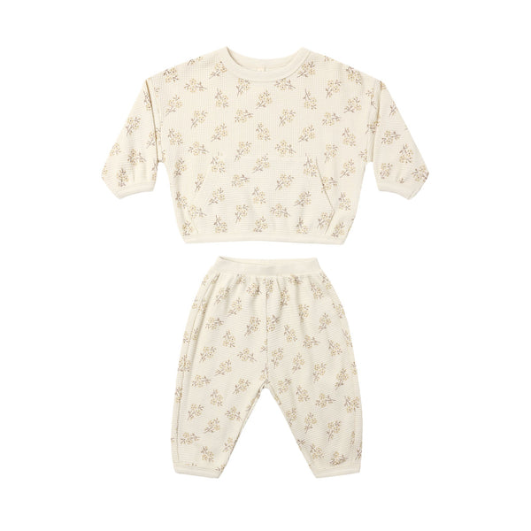 Waffle Slouch Set - Meadow