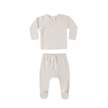 Load image into Gallery viewer, Wrap Top + Footed Pant Set (2 styles)