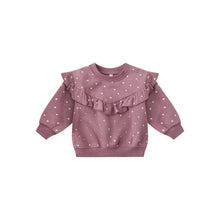 Load image into Gallery viewer, Ruffle Fleece Sweatshirt
