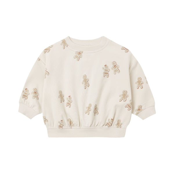 Relaxed Fleece Sweatshirt - Gingerbread