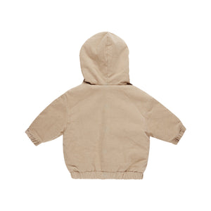 Corduroy Hooded Jacket