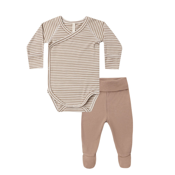 Side Snap Bodysuit + Pant Set