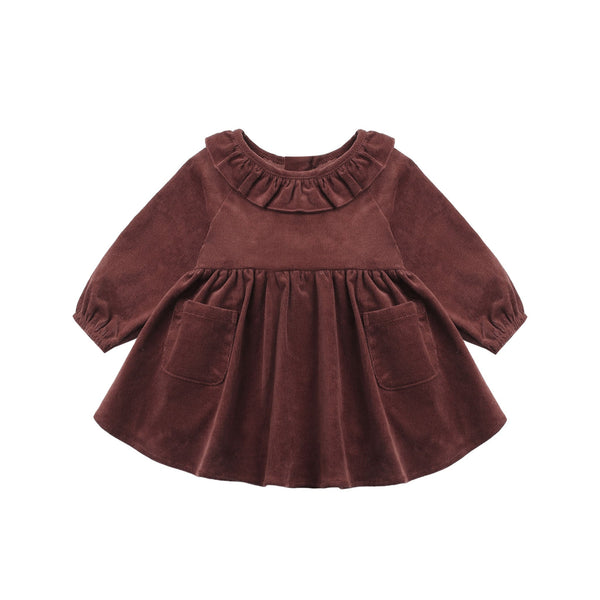 Simone Dress - Black Cherry