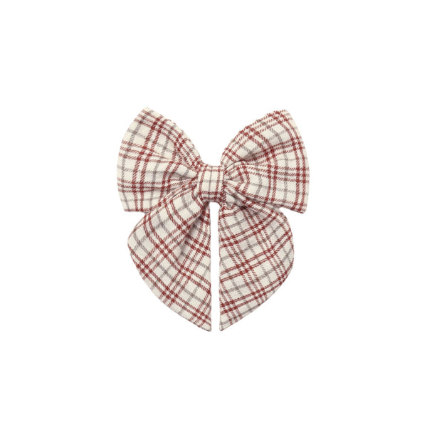 Bow - Christmas Plaid