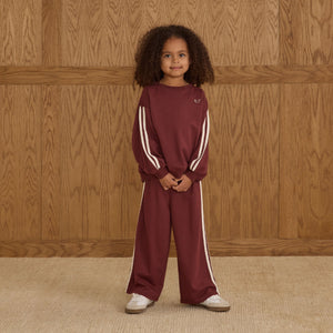 Oversized Sweatshirt - Burgundy