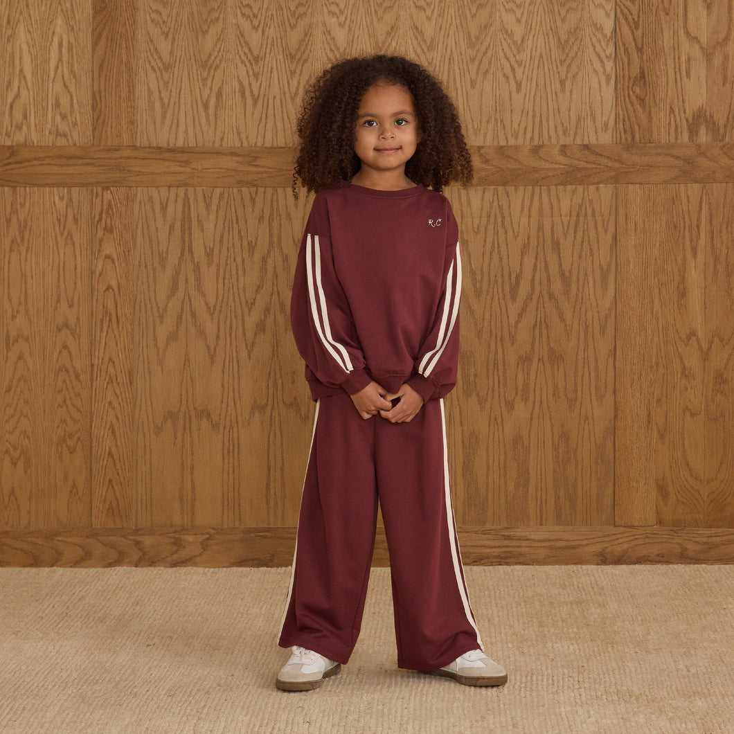 Track Pant - Burgundy