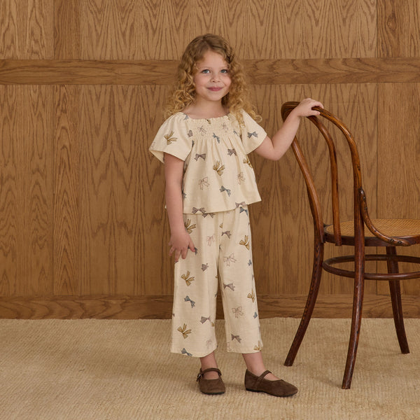 Wide Leg Pant - Bows