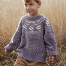 Load image into Gallery viewer, Fair Isle Sweater - Slate
