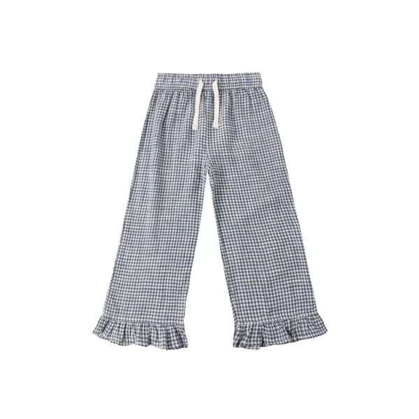 Wide Leg Ruffle Pant