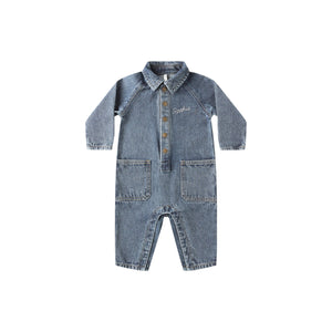 Collared Baby Jumpsuit