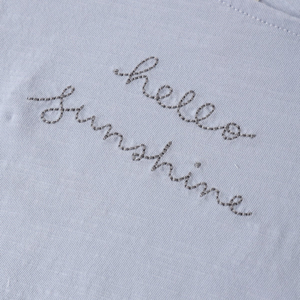 Cropped Cinch Tee