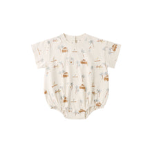 Load image into Gallery viewer, Relaxed Bubble Romper - Surf Town