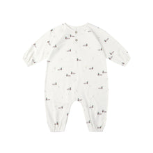 Load image into Gallery viewer, Henley Jumpsuit - Ducks