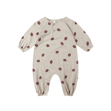 Load image into Gallery viewer, Henley Jumpsuit - Football