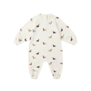 Raglan Jumpsuit - Dachshund