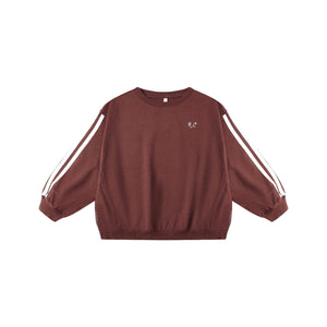 Oversized Sweatshirt - Burgundy