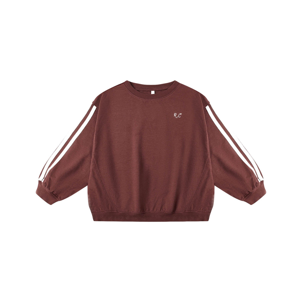 Oversized Sweatshirt - Burgundy