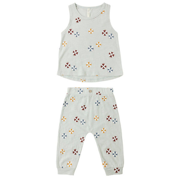 Tank + Slouch Pant Set - Floatie