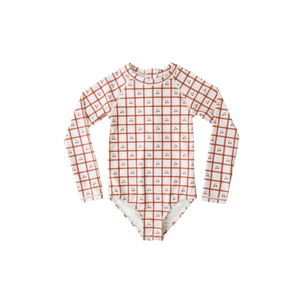 Delphine Rashguard - Cherry Check