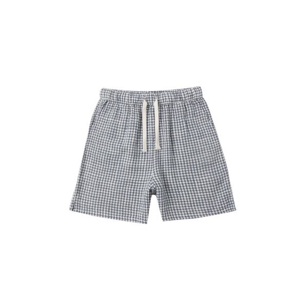 Perry Short - Marine Gingham