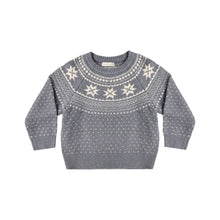 Load image into Gallery viewer, Fair Isle Sweater - Slate