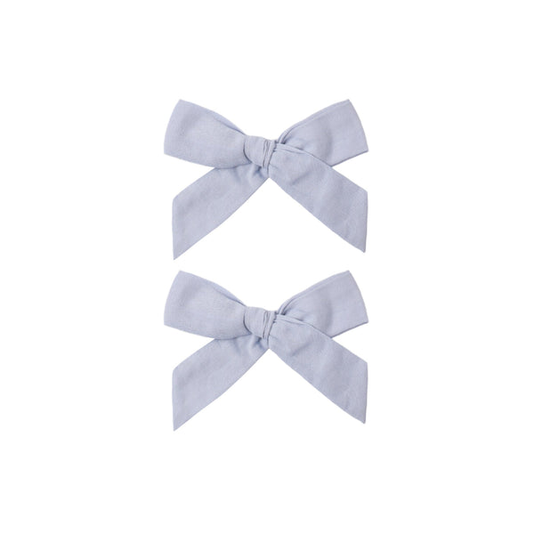 Bows (set of 2) - Periwinkle
