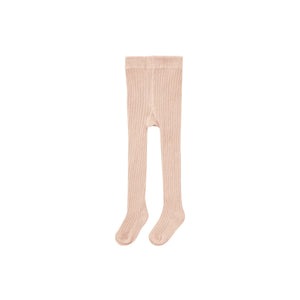 Ribbed Tights - Rose