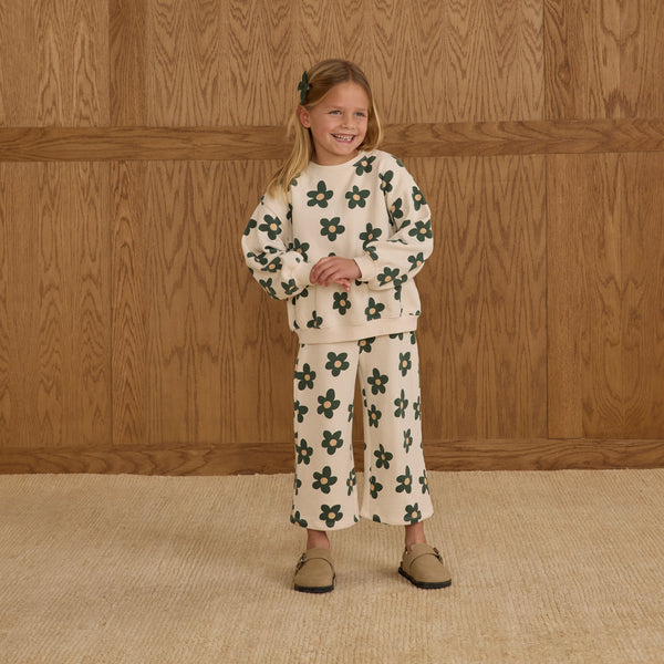 Wide Leg Sweatpant - Daisy