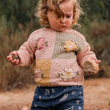 Load image into Gallery viewer, Meadow Bloom Patchwork Sweater
