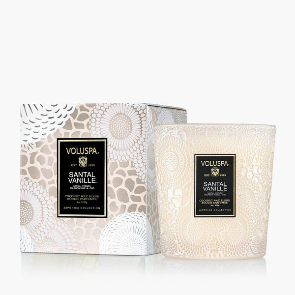 Voluspa 9oz Boxed Glass Candle