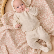 Load image into Gallery viewer, Knit Wrap Top + Pant Set - Natural